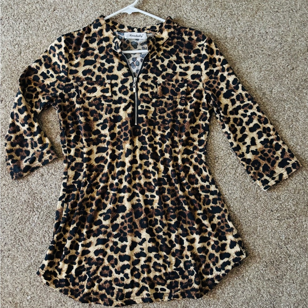 Leopard Print Top